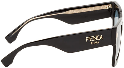 FENDI FF0457GS 51MM SQUARE GRADIENT SUNGLASSES