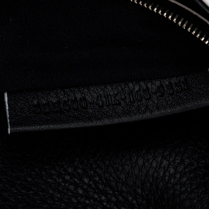 Fendi Black/Yellow Calf Leather Monster Eye Convertible Baguette Bag
