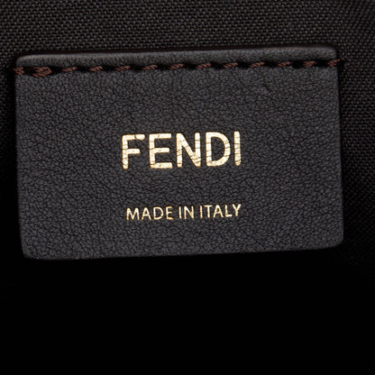 Fendi Blue FF Denim Small Fendigraphy Bag