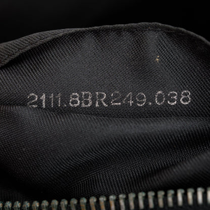 Fendi Brown FF Zucchino Canvas Pochette