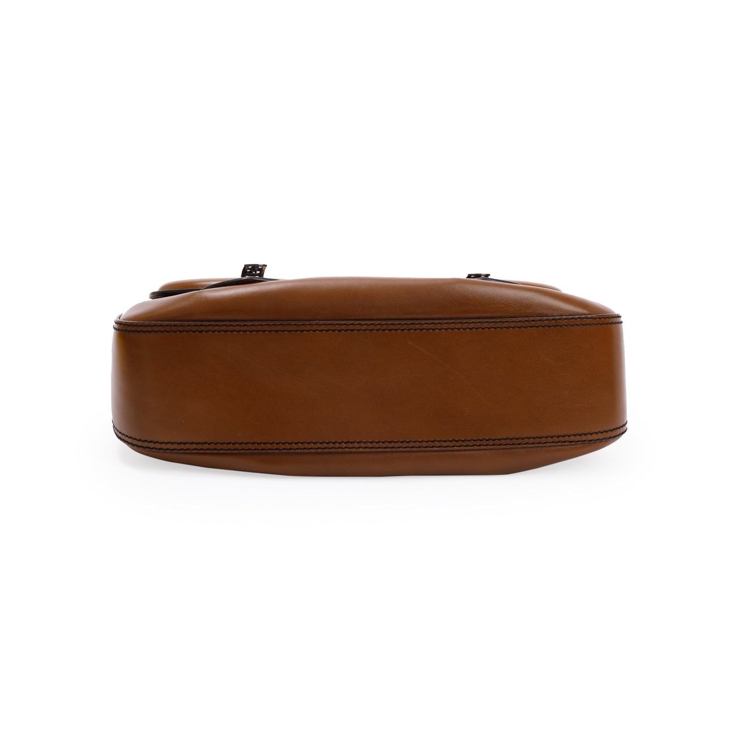 Fendi Brown Leather B Bag
