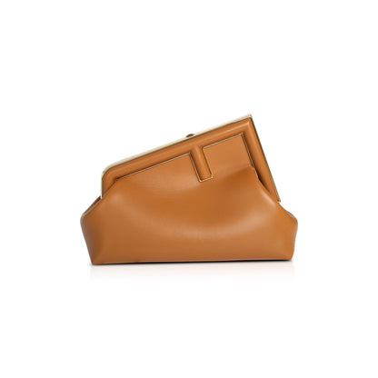 Fendi Brown Small Fendi First Bag