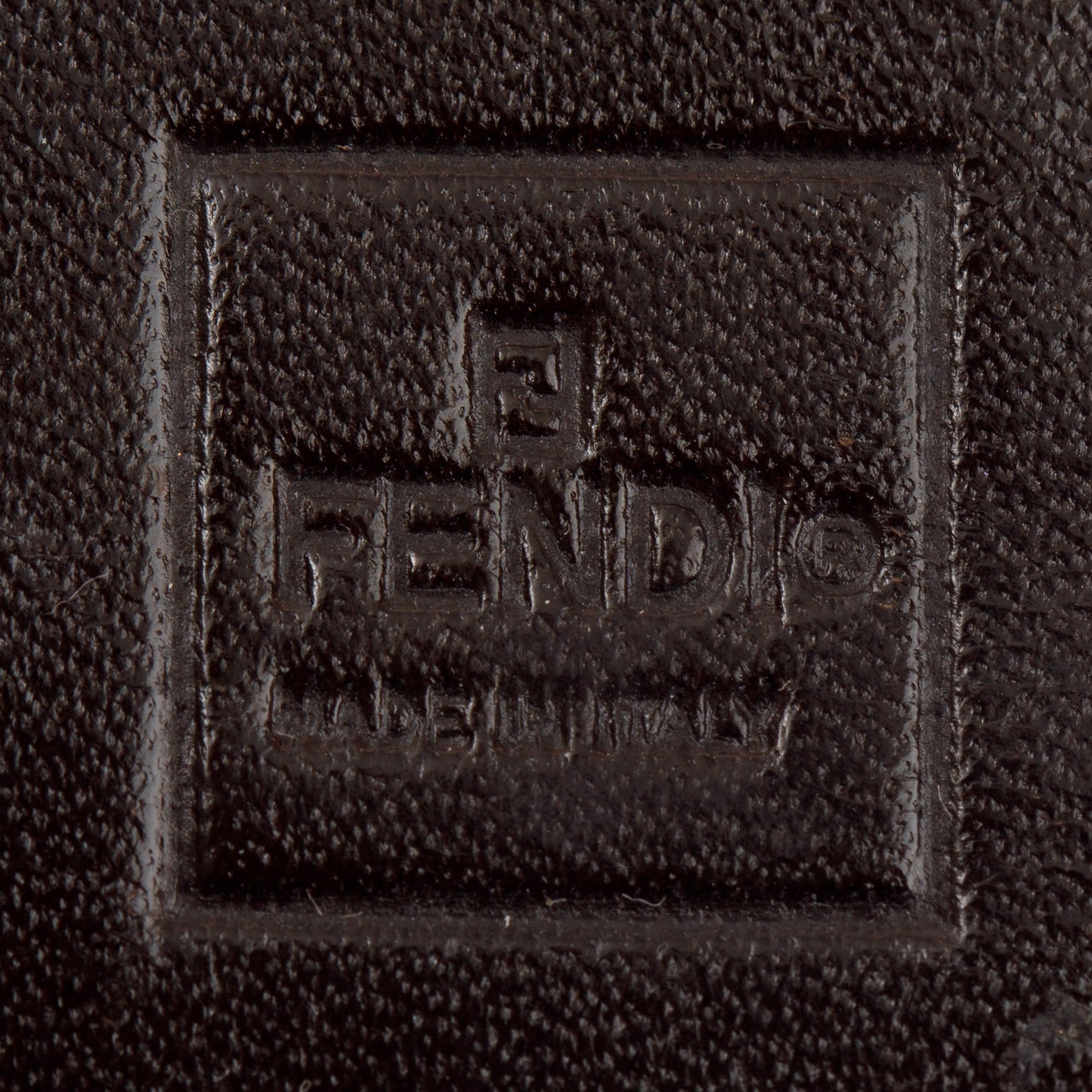 Fendi Brown Vintage Zucca Canvas FF Bifold Wallet