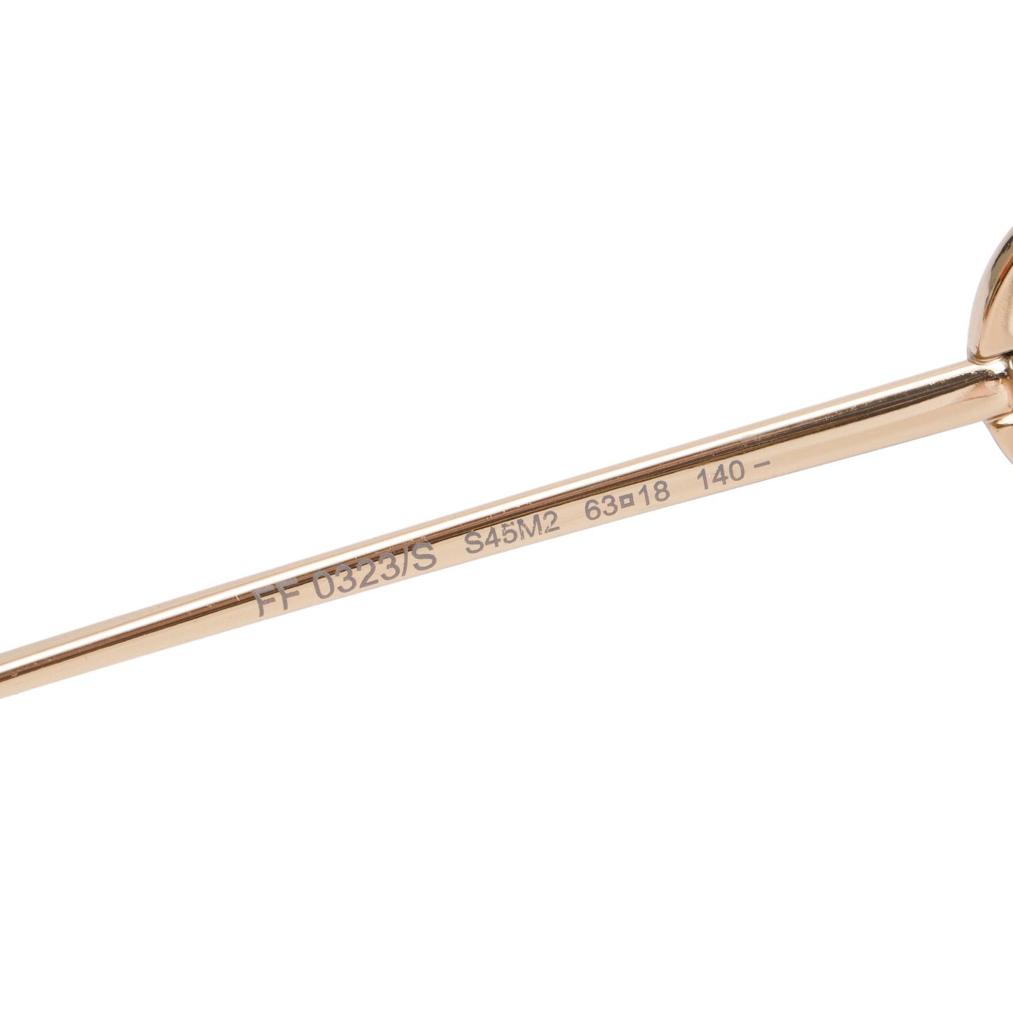 Fendi FE0323/S Gold-Tone Metal F is Fendi Sunglasses