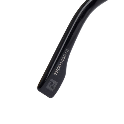 Fendi FE40078I Black Acetate Fendigraphy Square Sunglasses