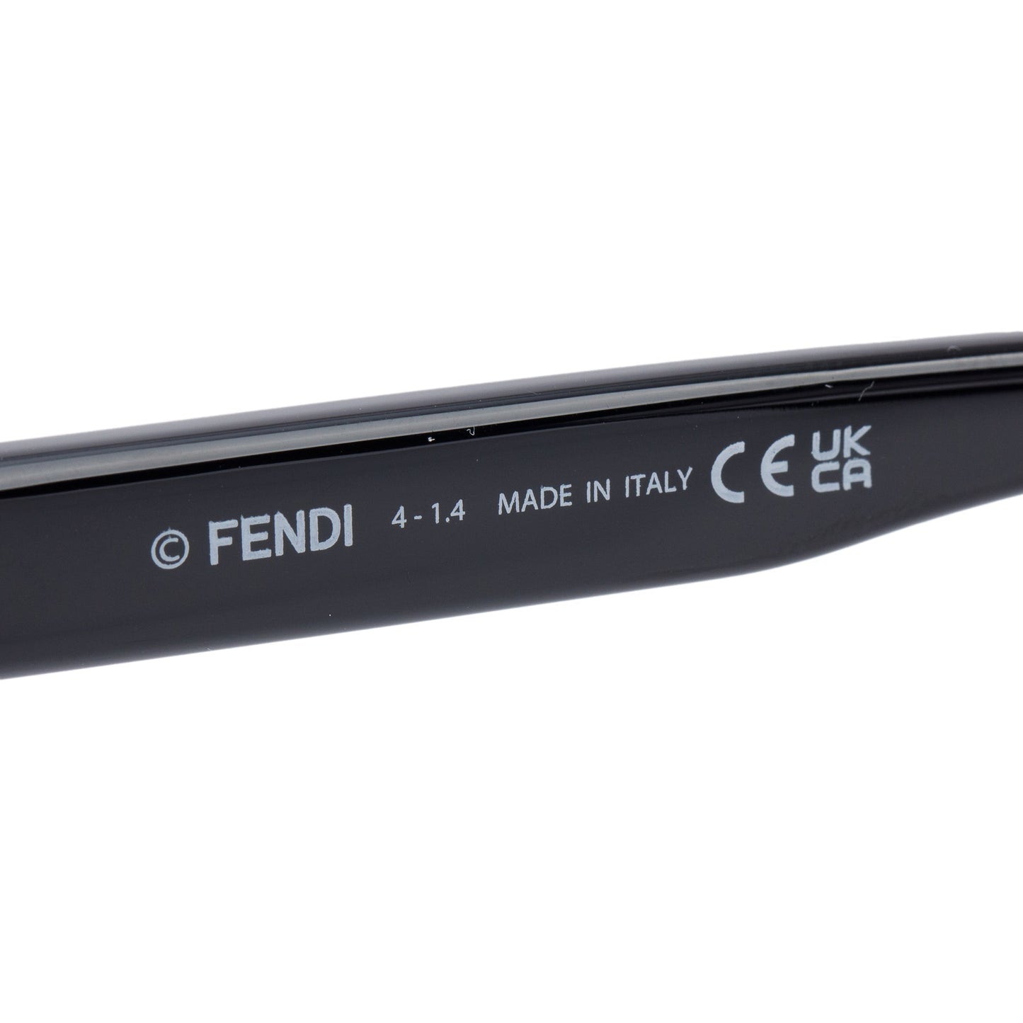 Fendi FE40151I Black Acetate Square Sunglasses