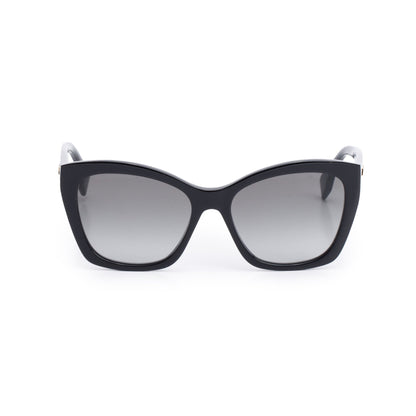 Fendi FE40151I Black Acetate Square Sunglasses