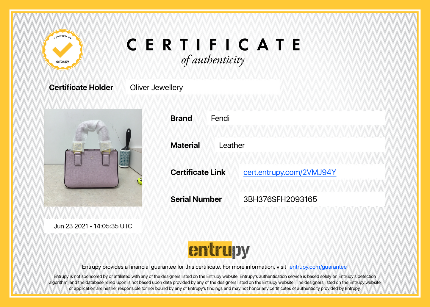 Fendi FF Mini Leather Tote