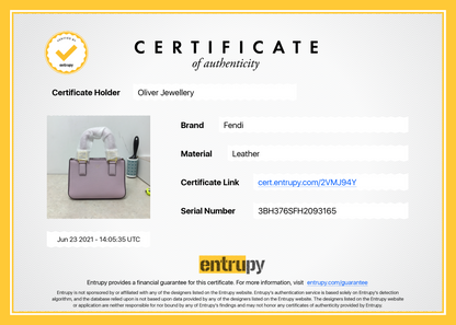 Fendi FF Mini Leather Tote