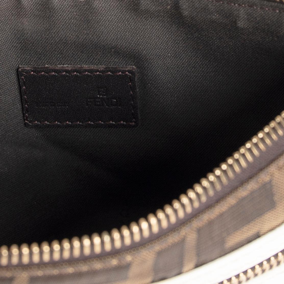 Fendi FF Zucca Canvas Wristlet