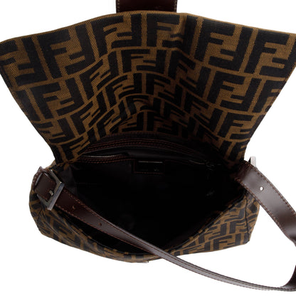 Fendi FF Zucca Mama Forever Baguette Shoulder Bag