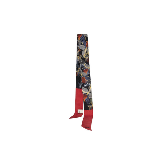 Fendi Fantasy Orchid Silk Twilly