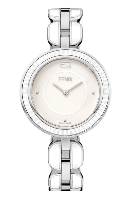 FENDI My Way 36 MM White Dial Ladies Watch