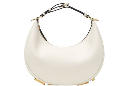 FENDI FENDIGRAPHY SMALL CALFSKIN LEATHER SHOULDER BAG
