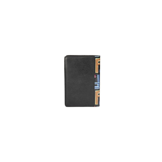 Fendi Fun Fair Multicolour Leather Passport Holder