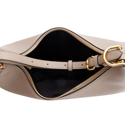 Fendi Grey Calf Leather Small Fendigraphy Bag