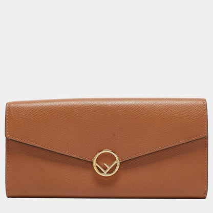 FENDI CALFSKIN LEATHER F IS FENDI CONTINENTAL WALLET