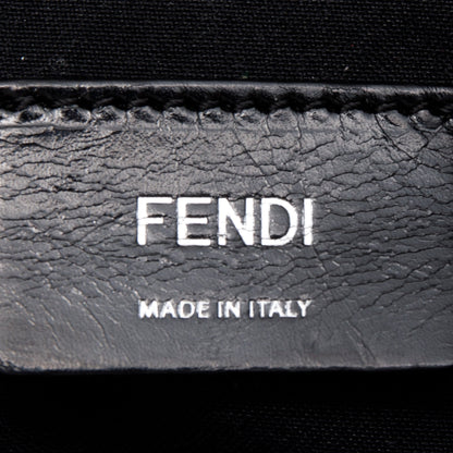 Fendi Leather-Trimmed FF Zucca Tote