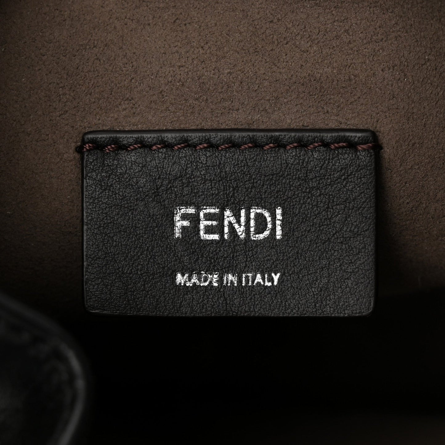 FENDI LIBERTY PEARL CALFSKIN MINI MON TRÃSOR BUCKET BAG