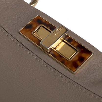 Fendi Medium Peekaboo Bag with Tortoise Detail