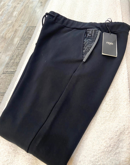 FENDI MEN'S STRAIGHT LEG JOGGERS