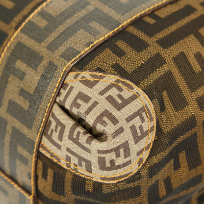 Fendi Mixed Media Boston Bag