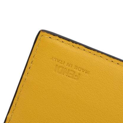 Fendi Monster Motif Leather Continental Wallet
