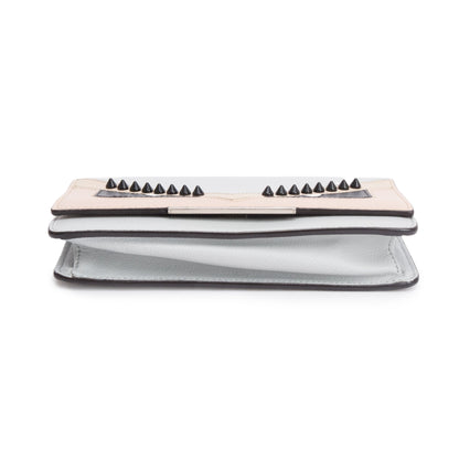 Fendi Multicolour Leather Monster Eyes Tube Wallet on Chain