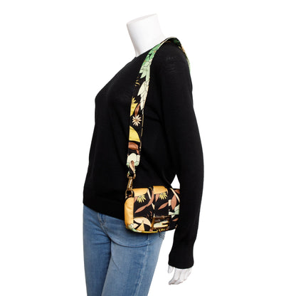 Fendi Multicolour Printed Nylon Baguette Belt Bag