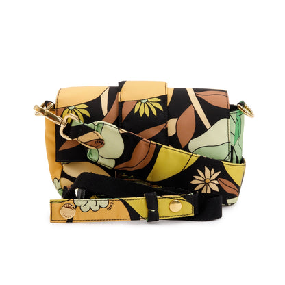 Fendi Multicolour Printed Nylon Baguette Belt Bag