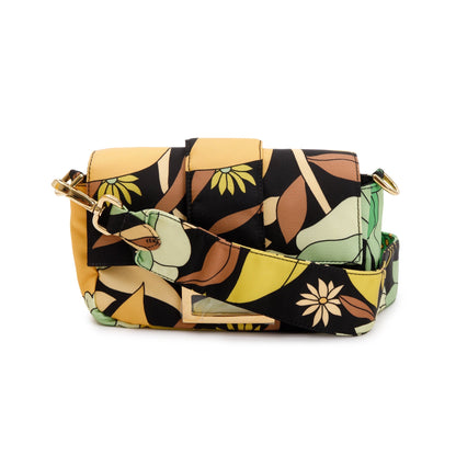 Fendi Multicolour Printed Nylon Baguette Belt Bag