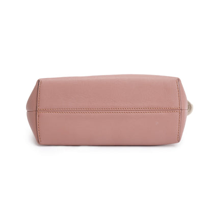 Fendi Neutral Vitello Dolce By the Way Mini Boston Bag