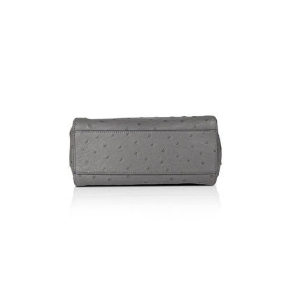 Fendi Ostrich Mini Peekaboo Isseu Bag