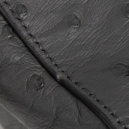 Fendi Ostrich Mini Peekaboo Isseu Bag