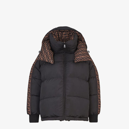 FENDI OVERSIZED REVERSIBLE NYLON DOWN JACKET