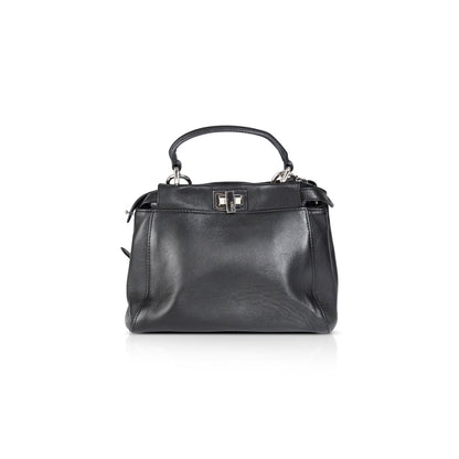 Fendi Peekaboo Mini Monster Eyes Satchel Bag