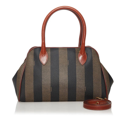 FENDI PEQUIN DOME SATCHEL BAG