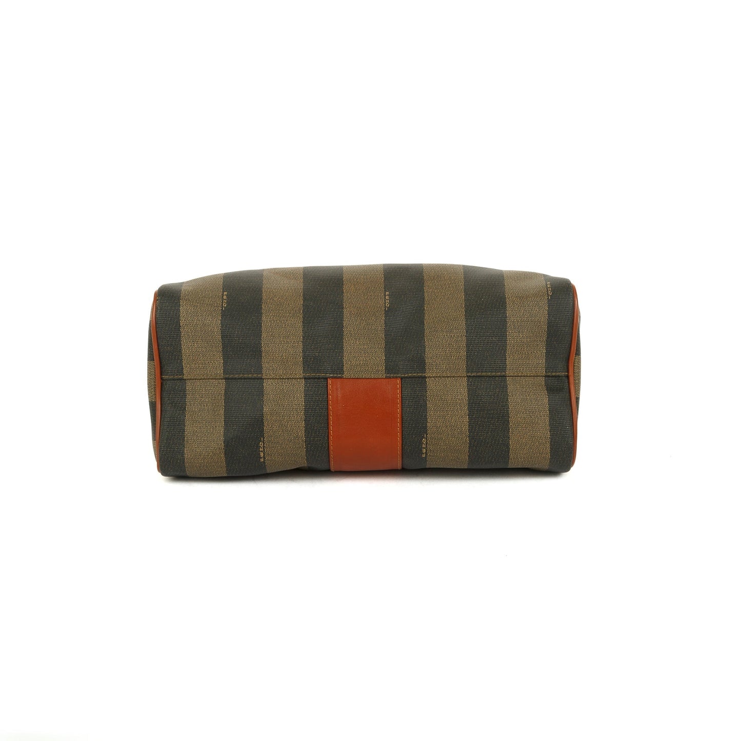 Fendi Pequin Stripe Boston Bag