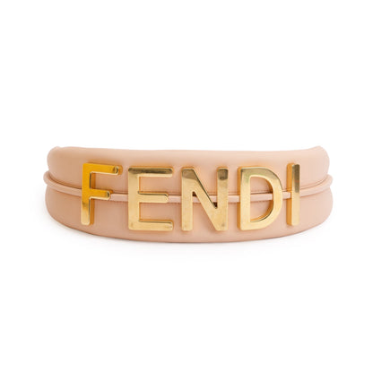Fendi Pink Leather Small Fendigraphy Bag