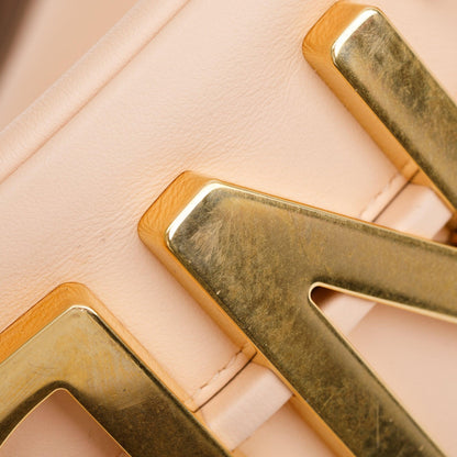 Fendi Pink Leather Small Fendigraphy Bag