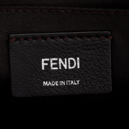 Fendi Pink Vitello Dolce Flowerland By the Way Mini Boston Bag