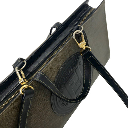 Fendi Roma Italy 1925 Logo Tote Bag