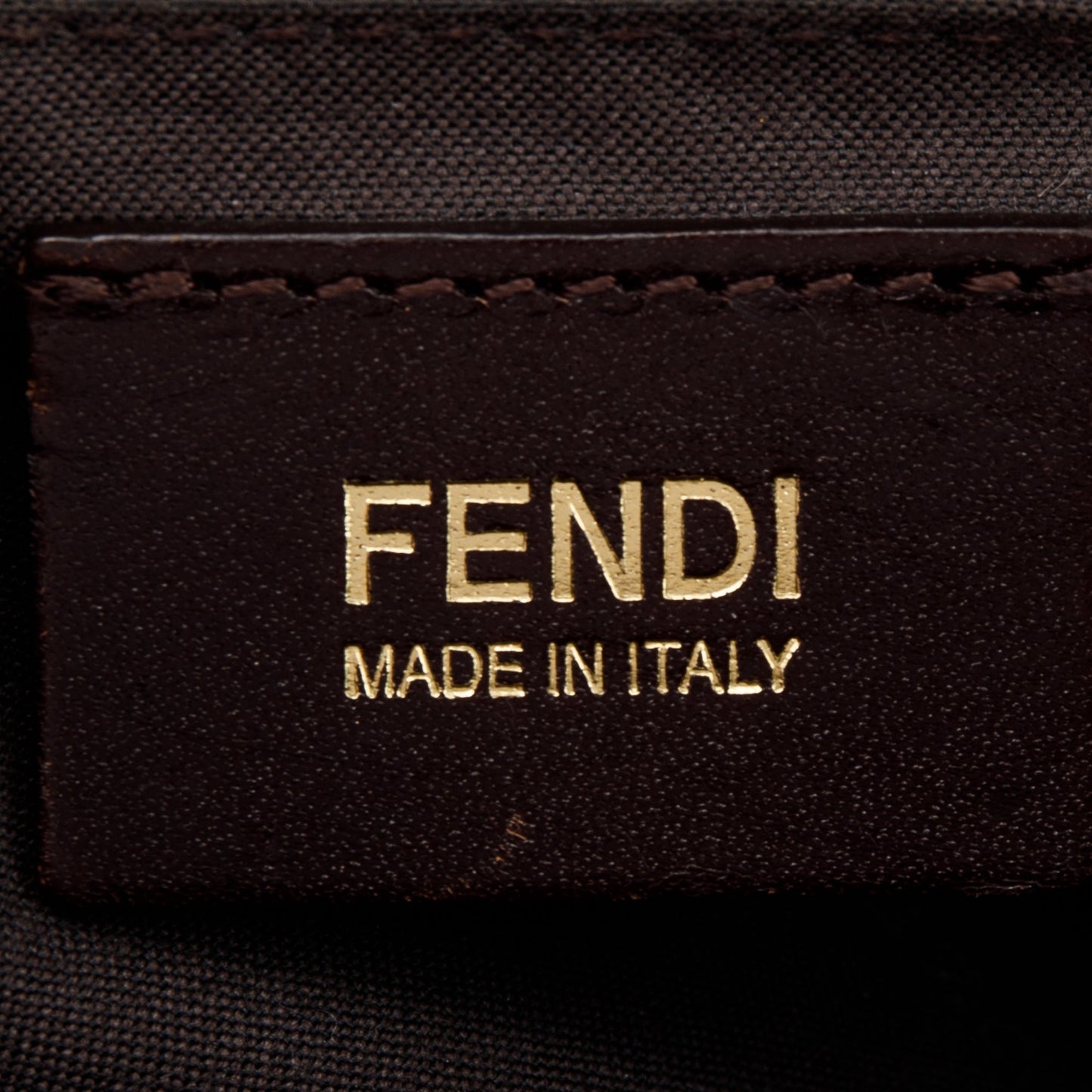 Fendi Small FF Zucca Coated Canvas Flap Messenger Bag