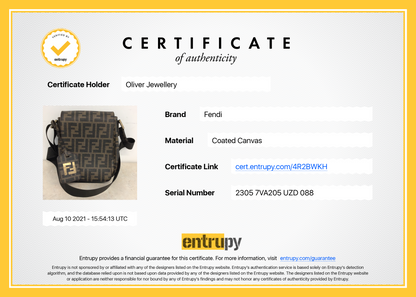Fendi Small FF Zucca Messenger Bag