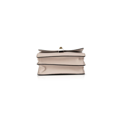 Fendi Small Kan I Leather Chain Shoulder Bag