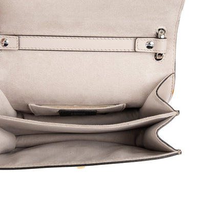 Fendi Small Kan I Leather Chain Shoulder Bag