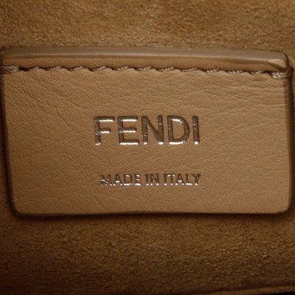 Fendi Small Kan I Leather Chain Shoulder Bag