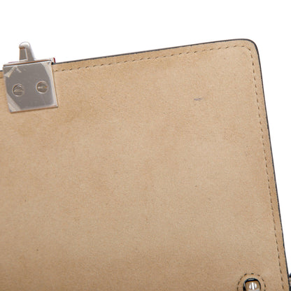 Fendi Small Kan I Leather Chain Shoulder Bag
