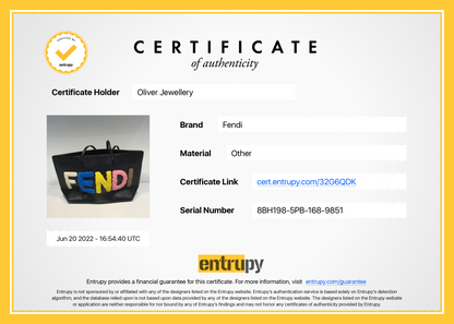 Fendi Small Leather and Shearling Logo Roll Tote