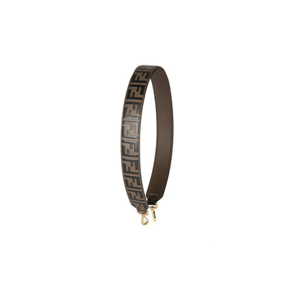 Fendi Strap You FF Leather Bag Strap